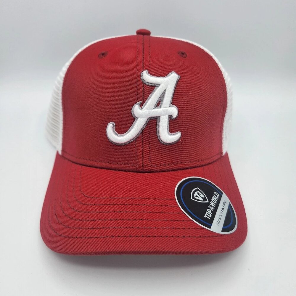 Alabama Crimson Tide hat cap Top of the World Mesh Snapback NWT
